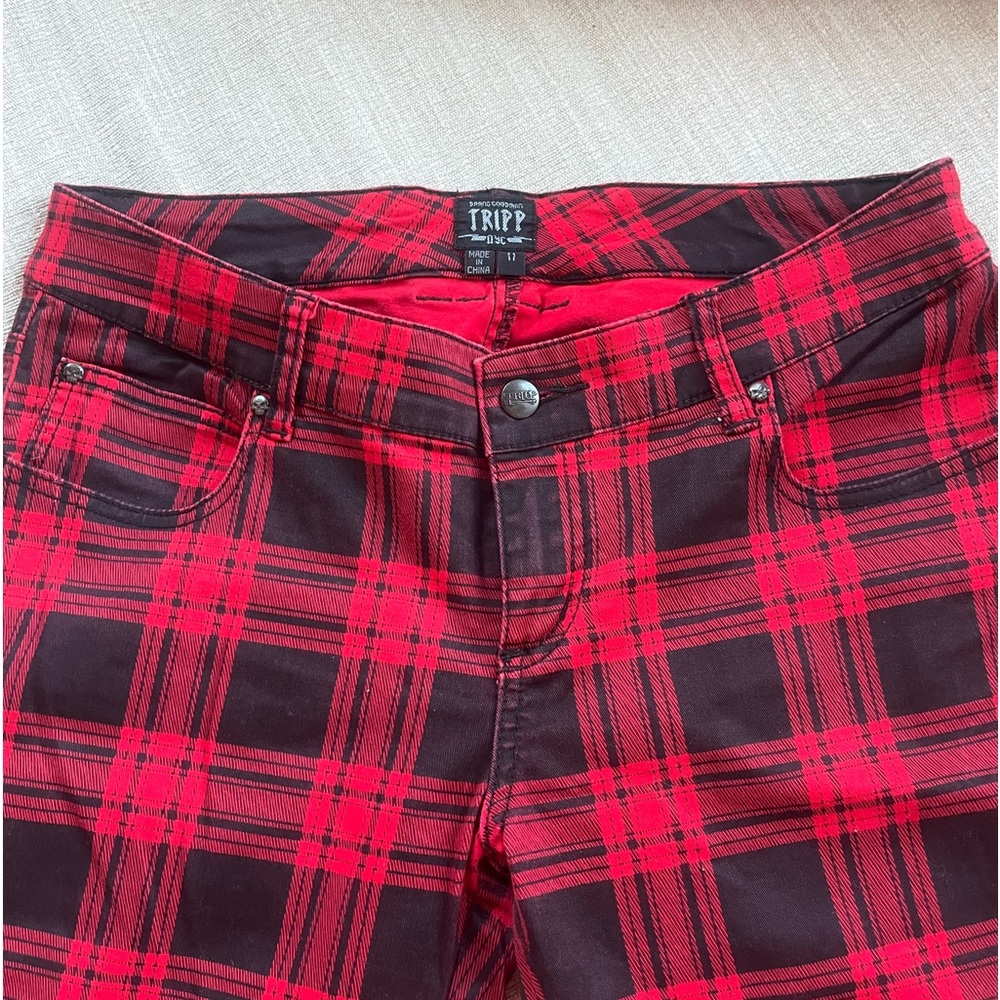 TRIPP NYC Plaid Women’s Pants By Daang Goodman. Size: 11. - Picture 4 of 10